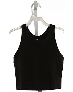 ATHLETA GIRL  BLACK    KNIT TANK