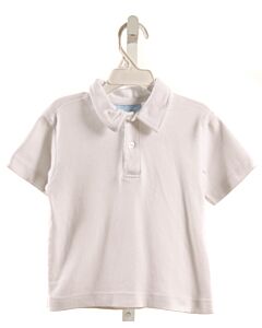 LINEY LU  WHITE    KNIT SS SHIRT
