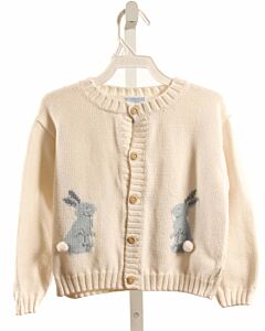BELLA BLISS  WHITE    CARDIGAN