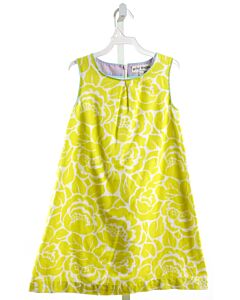 MINI BODEN  YELLOW  FLORAL  DRESS