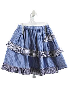 CREWCUTS  BLUE  STRIPED  SKIRT