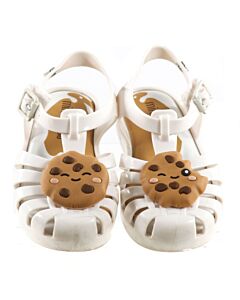 MINI MELISSA WHITE SHOES  *VGU SIZE TODDLER 8