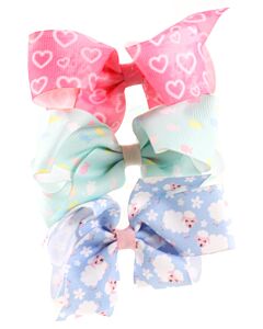 WEE ONES  MULTI-COLOR    HAIR BOW