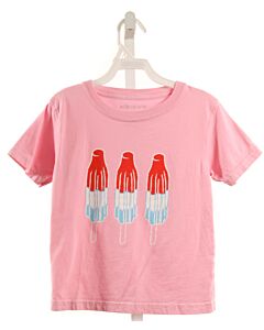 MUSTARD & KETCHUP KIDS  PINK   PRINTED DESIGN T-SHIRT