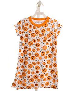 MAGNOLIA BABY  ORANGE KNIT  PRINTED DESIGN LOUNGEWEAR