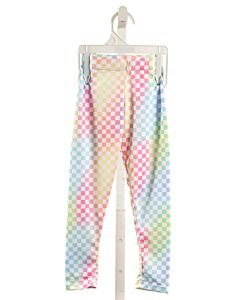 AZARHIA  MULTI-COLOR  CHECK  LEGGINGS