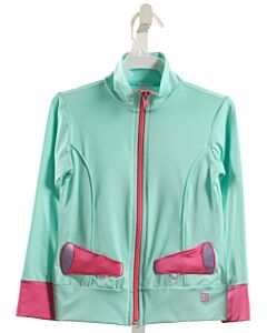SET BY LULLABY SET  AQUA   APPLIQUED OUTERWEAR