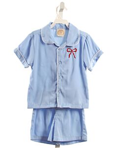 THE BEAUFORT BONNET COMPANY  BLUE   APPLIQUED LOUNGEWEAR