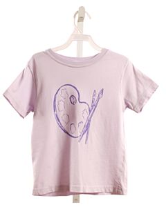 MUSTARD & KETCHUP KIDS  LAVENDER   PRINTED DESIGN T-SHIRT
