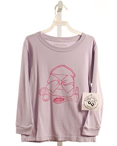 MUSTARD & KETCHUP KIDS  LAVENDER   PRINTED DESIGN T-SHIRT