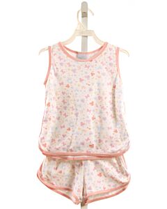 JAMES & LOTTIE  LT PINK  PRINT  2-PIECE OUTFIT