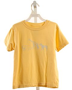 MUSTARD & KETCHUP KIDS  YELLOW   PRINTED DESIGN T-SHIRT