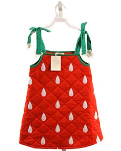 THE BEAUFORT BONNET COMPANY  RED   APPLIQUED DRESS
