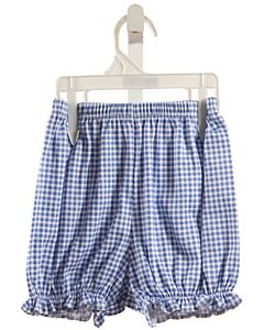 JAMES & LOTTIE  BLUE  GINGHAM  BLOOMERS