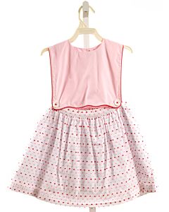 THE BEAUFORT BONNET COMPANY  PINK SWISS DOT   DRESS