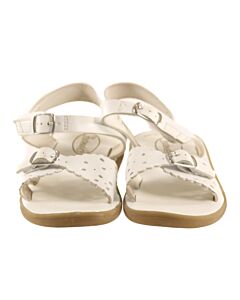 FOOTMATES WHITE SANDALS  *EUC SIZE TODDLER 10