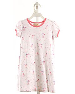 THE BEAUFORT BONNET COMPANY  HOT PINK  PRINT  KNIT DRESS