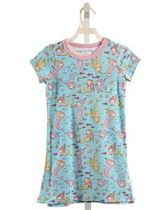 MAGNOLIA BABY  AQUA  PRINT  LOUNGEWEAR
