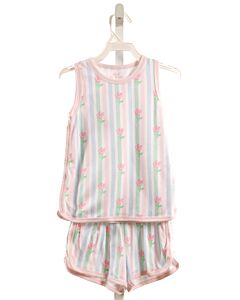 JAMES & LOTTIE  MULTI-COLOR  STRIPED  2-PIECE OUTFIT