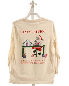 THE BEAUFORT BONNET COMPANY  OFF-WHITE   PRINTED DESIGN T-SHIRT