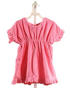 THE YELLOW LAMB  HOT PINK TERRY CLOTH   COVER UP