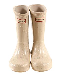 HUNTER WHITE BOOTS  *EUC SIZE TODDLER 10