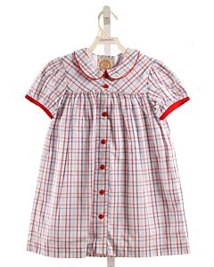 THE BEAUFORT BONNET COMPANY  RED  PLAID  DRESS