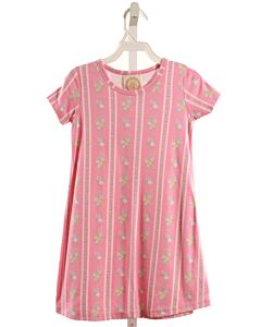 THE BEAUFORT BONNET COMPANY  PINK  FLORAL  KNIT DRESS