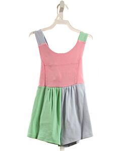 THE BEAUFORT BONNET COMPANY  PINK    KNIT ROMPER