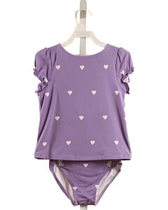 THE BEAUFORT BONNET COMPANY  PURPLE   PRINTED DESIGN 2-PIECE SWIMSUIT