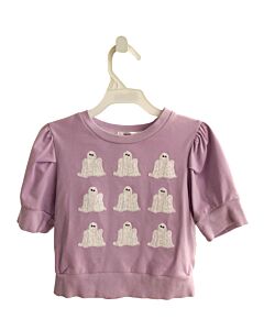 LULU BEBE  PURPLE    KNIT SS SHIRT