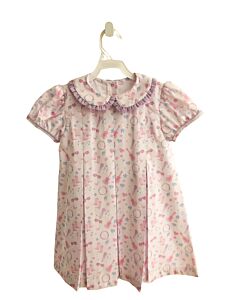JAMES & LOTTIE  PINK   PRINTED DESIGN DRESS