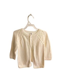 THE PROPER PEONY  WHITE    CARDIGAN