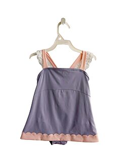 THE BEAUFORT BONNET COMPANY  LAVENDER    1-PIECE SWIMSUIT WITH EYELET TRIM