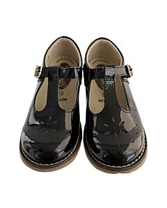 FOOTMATES BLACK MARY JANES  *EUC SIZE TODDLER 10