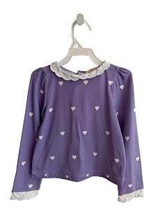 THE BEAUFORT BONNET COMPANY  PURPLE    RASH GUARD WITH EYELET TRIM