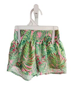 AZARHIA  GREEN   PRINTED DESIGN SHORTS