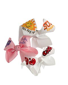 NO TAG MULTI-COLOR HAIR BOW