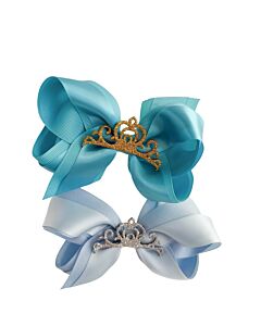 WEE ONES  BLUE    HAIR BOW
