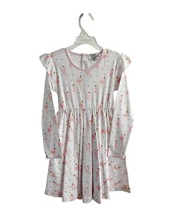 THE PROPER PEONY  LT PINK  PRINT  KNIT DRESS