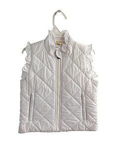 THE YELLOW LAMB  WHITE    VEST WITH RUFFLE