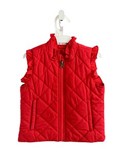 THE YELLOW LAMB  RED    VEST WITH RUFFLE