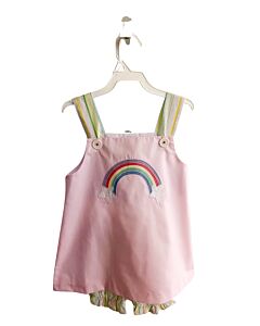 THE BEAUFORT BONNET COMPANY  PINK SEERSUCKER STRIPED  2-PIECE OUTFIT