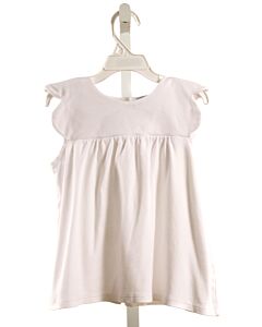 BELLA BLISS WHITE SLEEVELESS SHIRT