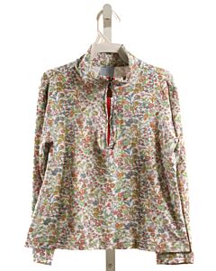BELLA BLISS  MULTI-COLOR  FLORAL  PULLOVER