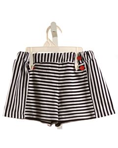 BELLA BLISS  NAVY  STRIPED  SHORTS
