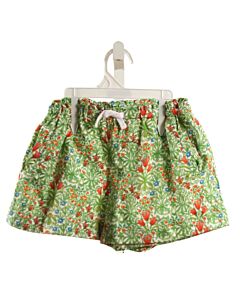BELLA BLISS GREEN FLORAL SHORTS