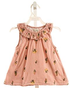 BAYBALA  PINK  STRIPED  SLEEVELESS SHIRT