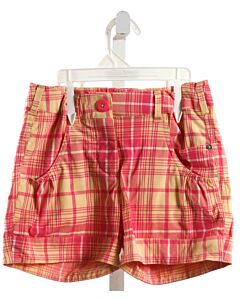 NIKE  PINK  PLAID  SHORTS