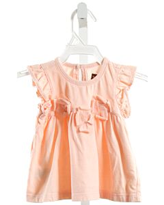 TEA  LT PINK    SLEEVELESS SHIRT WITH TULLE